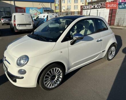 Белый Фиат 500, объемом двигателя 1.4 л и пробегом 48 тыс. км за 11500 $, фото 1 на Automoto.ua