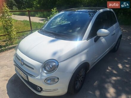 Белый Фиат 500, объемом двигателя 1.24 л и пробегом 125 тыс. км за 8000 $, фото 1 на Automoto.ua