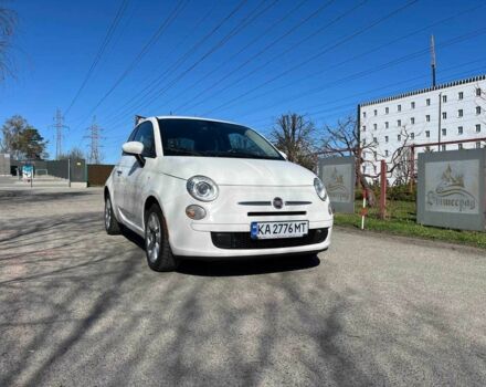 Белый Фиат 500, объемом двигателя 1.4 л и пробегом 190 тыс. км за 9300 $, фото 1 на Automoto.ua