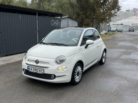 Фиат 500 2022 в Киеве на Automoto.ua Белый Фиат 500, объемом двигателя 1.24 л и пробегом 7 тыс. км за 14700 $, фото 1 на Automoto.ua