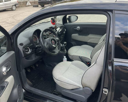 Черный Фиат 500, объемом двигателя 1.24 л и пробегом 235 тыс. км за 6600 $, фото 7 на Automoto.ua