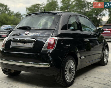 Чорний Фіат 500, об'ємом двигуна 1.24 л та пробігом 155 тис. км за 6999 $, фото 4 на Automoto.ua