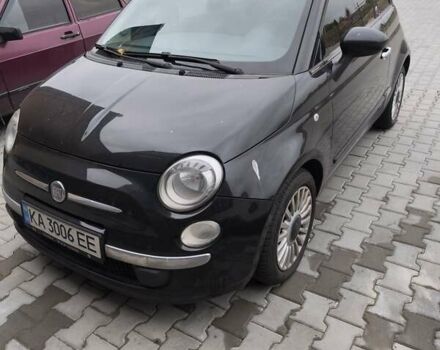 Черный Фиат 500, объемом двигателя 1.2 л и пробегом 199 тыс. км за 6500 $, фото 2 на Automoto.ua