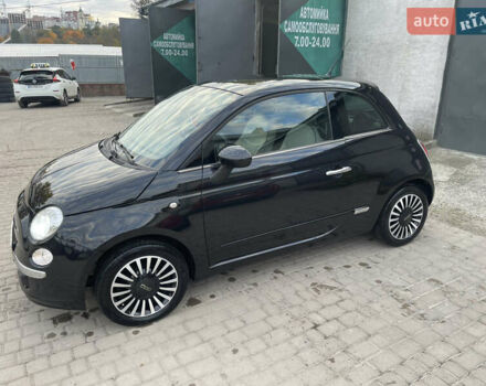 Черный Фиат 500, объемом двигателя 1.24 л и пробегом 238 тыс. км за 6100 $, фото 6 на Automoto.ua