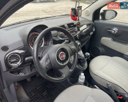 Черный Фиат 500, объемом двигателя 1.24 л и пробегом 235 тыс. км за 6600 $, фото 10 на Automoto.ua