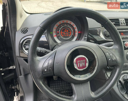 Черный Фиат 500, объемом двигателя 1.24 л и пробегом 238 тыс. км за 6100 $, фото 13 на Automoto.ua