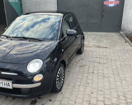 Черный Фиат 500, объемом двигателя 1.24 л и пробегом 235 тыс. км за 6600 $, фото 1 на Automoto.ua