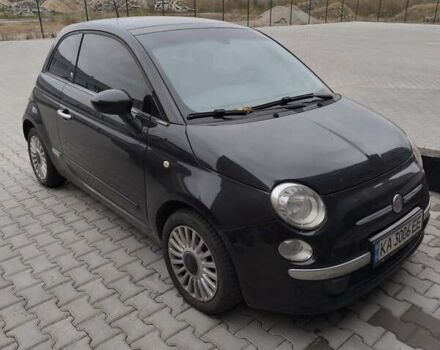 Черный Фиат 500, объемом двигателя 1.2 л и пробегом 199 тыс. км за 6500 $, фото 1 на Automoto.ua