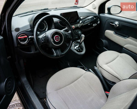 Черный Фиат 500, объемом двигателя 1.24 л и пробегом 180 тыс. км за 6800 $, фото 5 на Automoto.ua