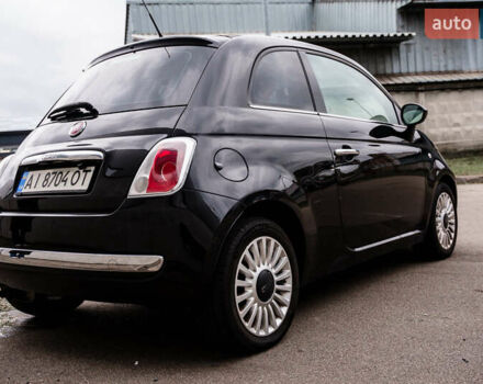 Черный Фиат 500, объемом двигателя 1.24 л и пробегом 180 тыс. км за 6800 $, фото 10 на Automoto.ua