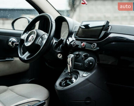 Черный Фиат 500, объемом двигателя 1.24 л и пробегом 180 тыс. км за 6800 $, фото 1 на Automoto.ua