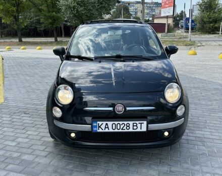 Черный Фиат 500, объемом двигателя 1.2 л и пробегом 135 тыс. км за 5700 $, фото 1 на Automoto.ua