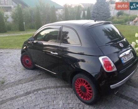 Чорний Фіат 500, об'ємом двигуна 1.24 л та пробігом 132 тис. км за 6800 $, фото 1 на Automoto.ua