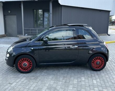 Черный Фиат 500, объемом двигателя 1.2 л и пробегом 135 тыс. км за 5700 $, фото 2 на Automoto.ua