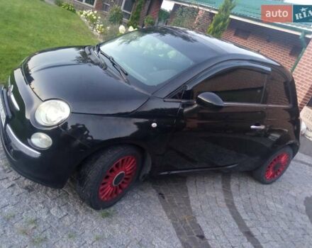 Чорний Фіат 500, об'ємом двигуна 1.24 л та пробігом 132 тис. км за 6800 $, фото 3 на Automoto.ua