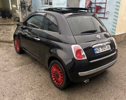 Черный Фиат 500, объемом двигателя 1.25 л и пробегом 133 тыс. км за 5700 $, фото 3 на Automoto.ua