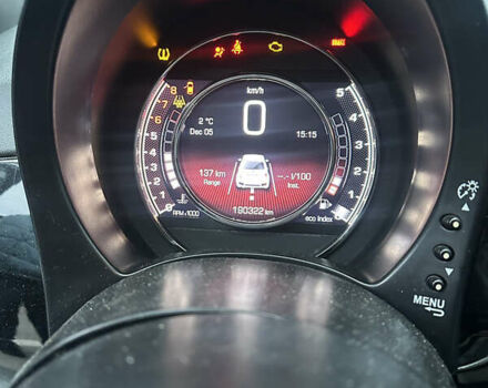 Черный Фиат 500, объемом двигателя 1.37 л и пробегом 190 тыс. км за 6500 $, фото 14 на Automoto.ua