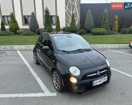 Черный Фиат 500, объемом двигателя 1.37 л и пробегом 190 тыс. км за 6500 $, фото 2 на Automoto.ua