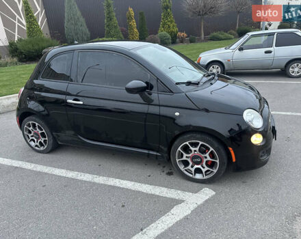 Черный Фиат 500, объемом двигателя 1.37 л и пробегом 190 тыс. км за 6500 $, фото 3 на Automoto.ua