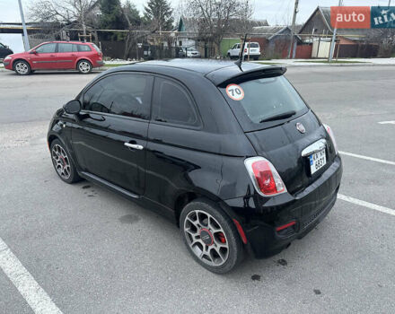 Черный Фиат 500, объемом двигателя 1.37 л и пробегом 190 тыс. км за 6500 $, фото 6 на Automoto.ua