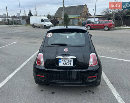 Черный Фиат 500, объемом двигателя 1.37 л и пробегом 190 тыс. км за 6500 $, фото 5 на Automoto.ua