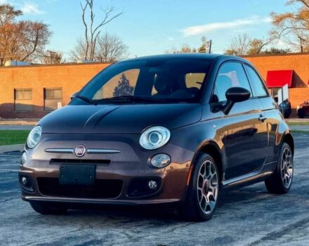 Черный Фиат 500, объемом двигателя 1.4 л и пробегом 78 тыс. км за 5500 $, фото 2 на Automoto.ua