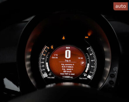 Черный Фиат 500, объемом двигателя 1.37 л и пробегом 114 тыс. км за 9500 $, фото 5 на Automoto.ua