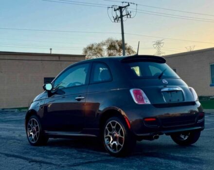 Черный Фиат 500, объемом двигателя 1.4 л и пробегом 78 тыс. км за 5500 $, фото 5 на Automoto.ua