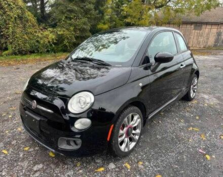 Черный Фиат 500, объемом двигателя 1.4 л и пробегом 119 тыс. км за 3000 $, фото 2 на Automoto.ua