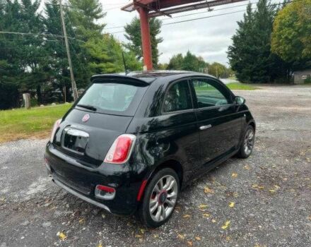 Черный Фиат 500, объемом двигателя 1.4 л и пробегом 119 тыс. км за 3000 $, фото 3 на Automoto.ua