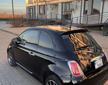 Черный Фиат 500, объемом двигателя 1.37 л и пробегом 95 тыс. км за 8900 $, фото 6 на Automoto.ua