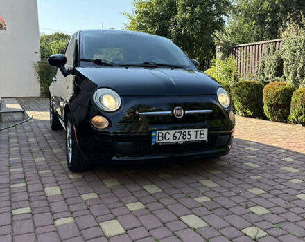 Черный Фиат 500, объемом двигателя 1.4 л и пробегом 168 тыс. км за 9000 $, фото 1 на Automoto.ua