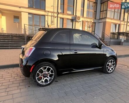 Черный Фиат 500, объемом двигателя 1.37 л и пробегом 95 тыс. км за 8900 $, фото 2 на Automoto.ua