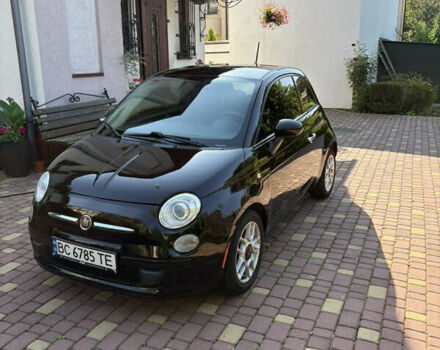 Черный Фиат 500, объемом двигателя 1.4 л и пробегом 168 тыс. км за 9000 $, фото 3 на Automoto.ua