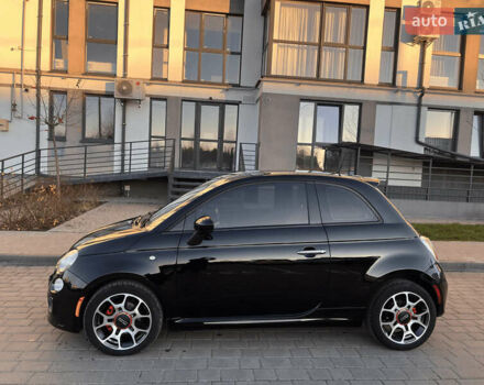 Черный Фиат 500, объемом двигателя 1.37 л и пробегом 95 тыс. км за 8900 $, фото 1 на Automoto.ua