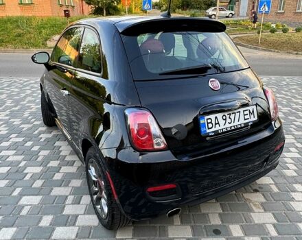 Черный Фиат 500, объемом двигателя 1.4 л и пробегом 102 тыс. км за 8800 $, фото 5 на Automoto.ua