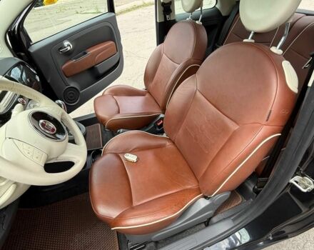 Черный Фиат 500, объемом двигателя 1.2 л и пробегом 35 тыс. км за 8999 $, фото 7 на Automoto.ua