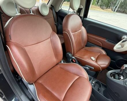 Черный Фиат 500, объемом двигателя 1.2 л и пробегом 35 тыс. км за 8999 $, фото 2 на Automoto.ua