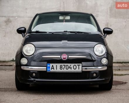 Черный Фиат 500, объемом двигателя 1.24 л и пробегом 180 тыс. км за 6500 $, фото 1 на Automoto.ua