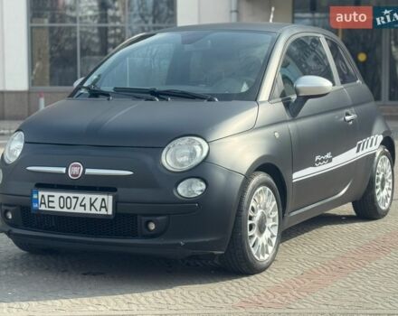 Чорний Фіат 500, об'ємом двигуна 0.9 л та пробігом 100 тис. км за 5200 $, фото 1 на Automoto.ua