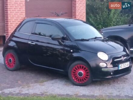 Чорний Фіат 500, об'ємом двигуна 1.24 л та пробігом 132 тис. км за 6800 $, фото 1 на Automoto.ua