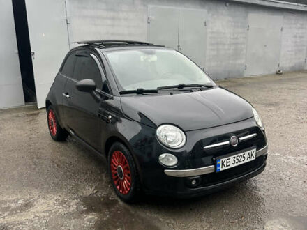 Черный Фиат 500, объемом двигателя 1.25 л и пробегом 133 тыс. км за 5700 $, фото 1 на Automoto.ua