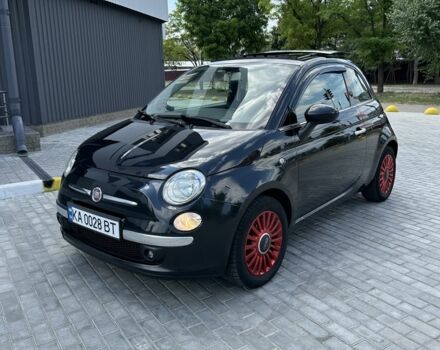 Черный Фиат 500, объемом двигателя 1.2 л и пробегом 135 тыс. км за 5700 $, фото 1 на Automoto.ua