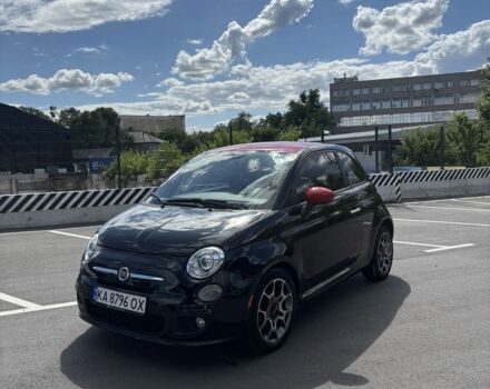 Черный Фиат 500, объемом двигателя 1.4 л и пробегом 180 тыс. км за 6500 $, фото 1 на Automoto.ua