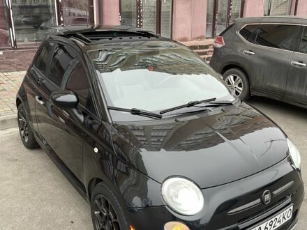 Черный Фиат 500, объемом двигателя 1.4 л и пробегом 138 тыс. км за 7200 $, фото 1 на Automoto.ua