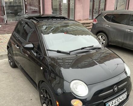Черный Фиат 500, объемом двигателя 1.4 л и пробегом 138 тыс. км за 7200 $, фото 1 на Automoto.ua