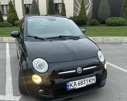 Черный Фиат 500, объемом двигателя 1.37 л и пробегом 190 тыс. км за 6500 $, фото 1 на Automoto.ua