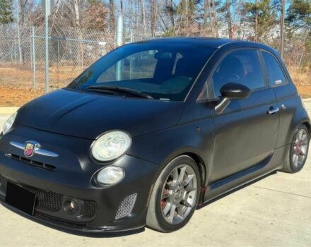 Черный Фиат 500, объемом двигателя 1.4 л и пробегом 71 тыс. км за 3200 $, фото 1 на Automoto.ua