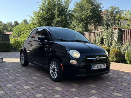 Фіат 500 2015 у Львові на Automoto.ua Чорний Фіат 500, об'ємом двигуна 1.4 л та пробігом 168 тис. км за 9000 $, фото 1 на Automoto.ua