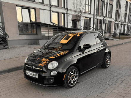 Черный Фиат 500, объемом двигателя 1.37 л и пробегом 95 тыс. км за 8900 $, фото 1 на Automoto.ua